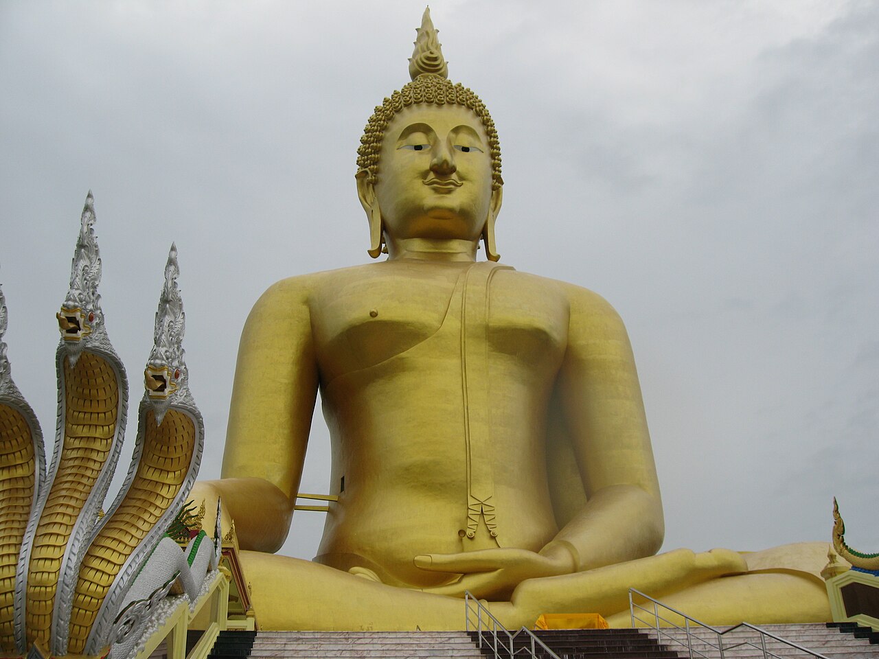 ไหว้พระอ่างทองวันเดียว วัดม่วง · พระนอน · ป่าโมก