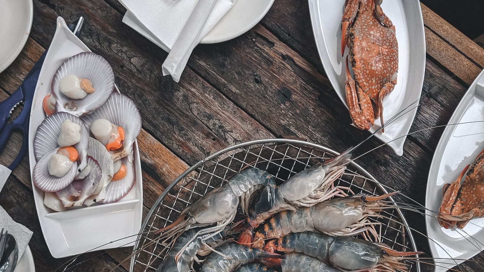 ร้านอาหารทะเลขนอม–ปากพนัง ปลา หมึก ปูม้าสด ริมทะเลอ่าวไทย