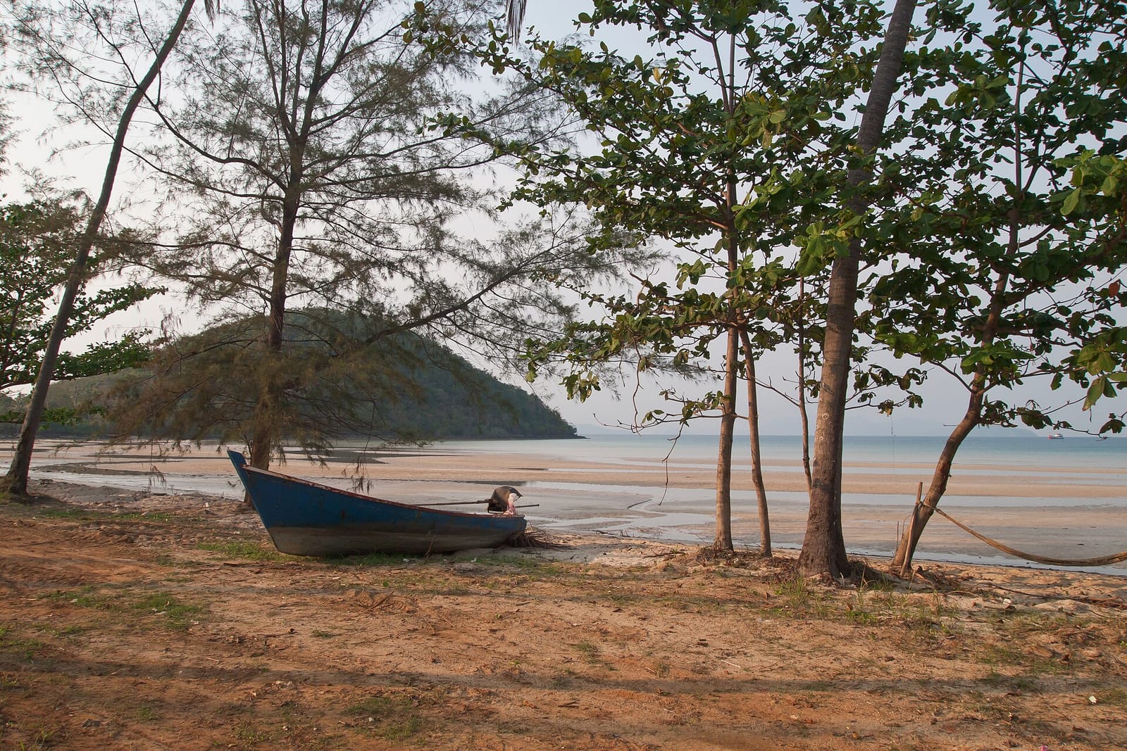 Ao Kao Beach, Koh Mak The Main Southern Beach — White Sand, Shallow Clear Water