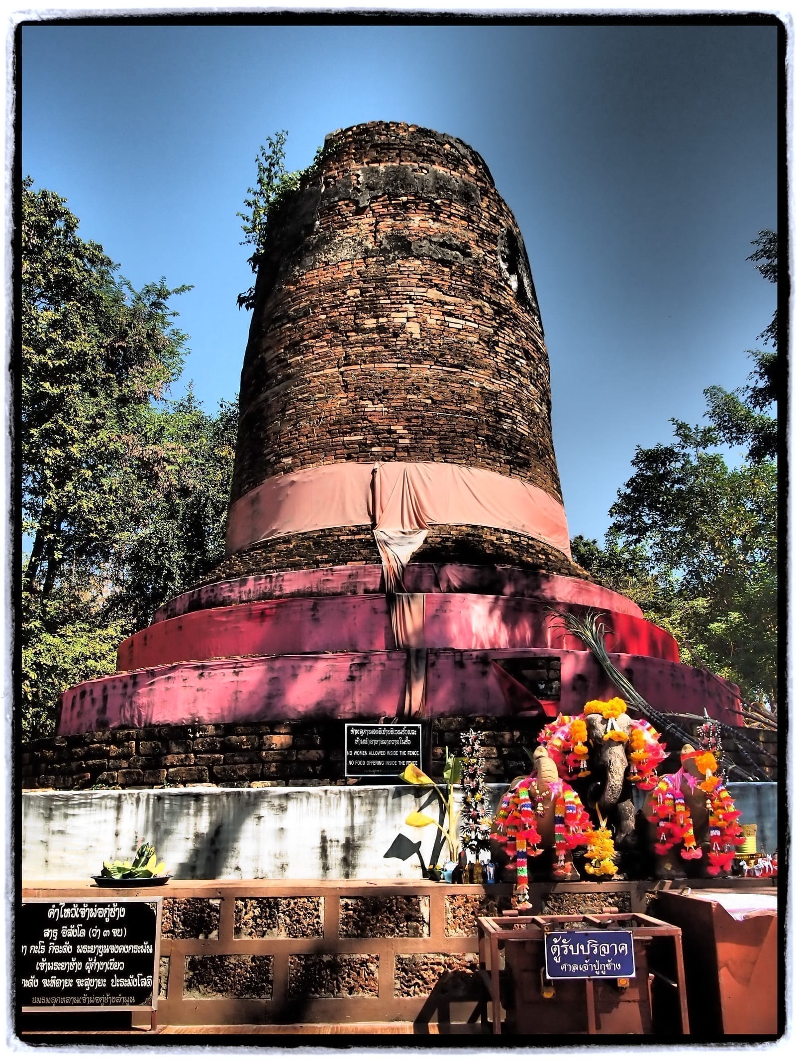 กู่ช้าง–กู่ม้า สุสานช้างศึกคู่บารมีพระนางจามเทวี