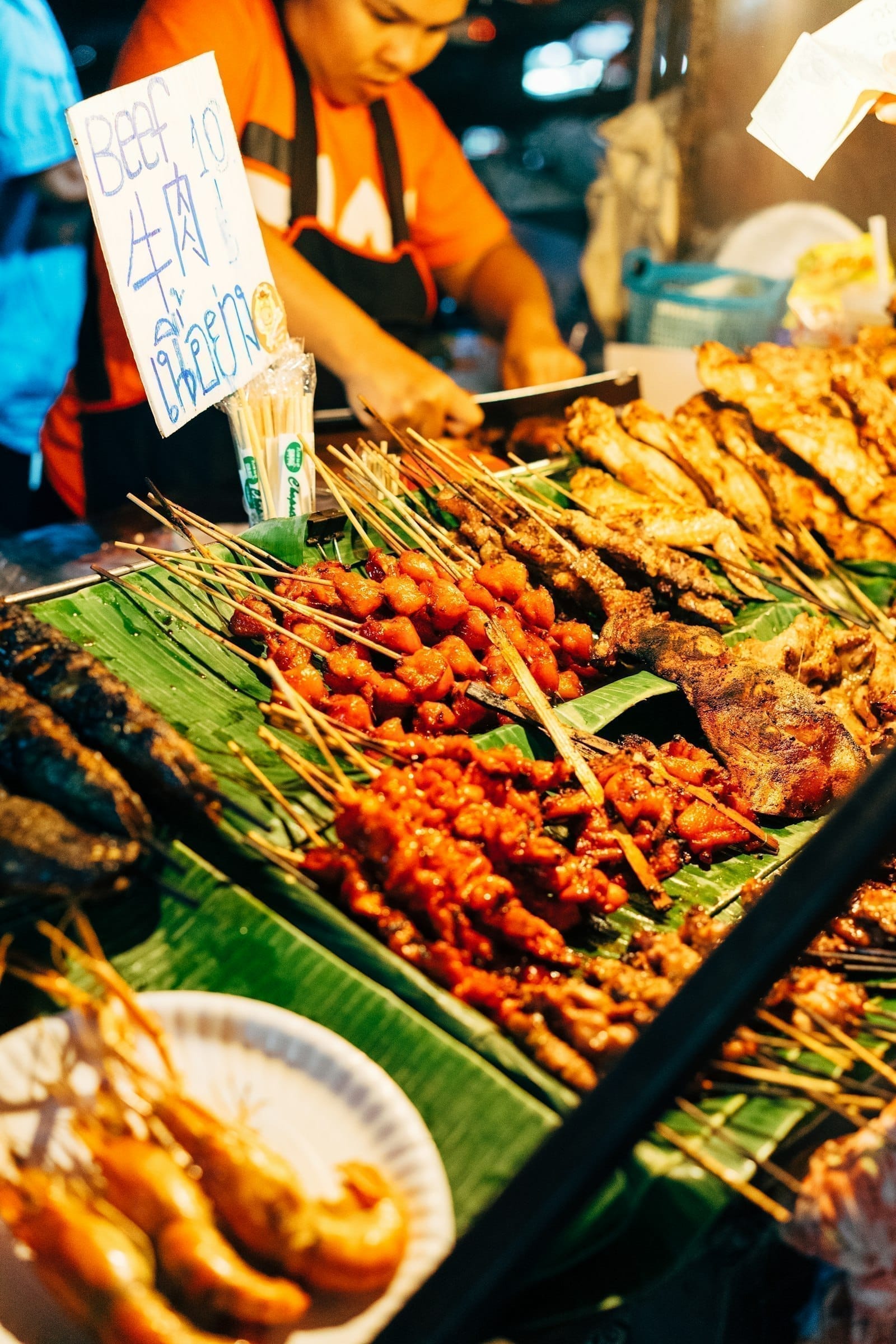 ของกินตลาดอินโดจีนมุกดาหาร ลาว–เวียดนามปนพื้นถิ่น