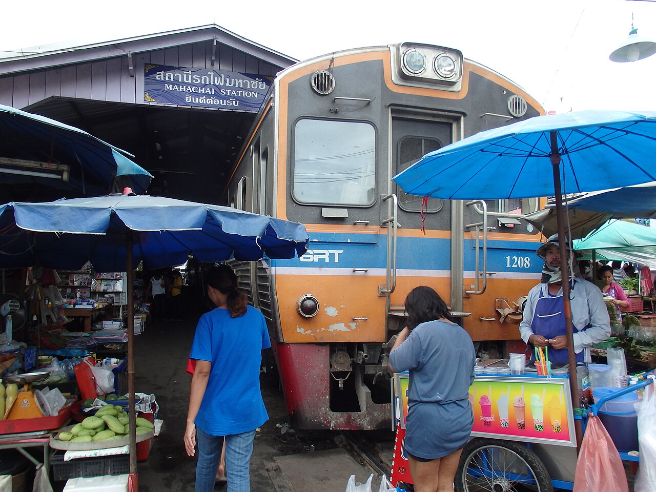 แผนเที่ยวสายตลาดสมุทรสาคร มหาชัย–ทางรถไฟ–ตลาดทะเลไทย