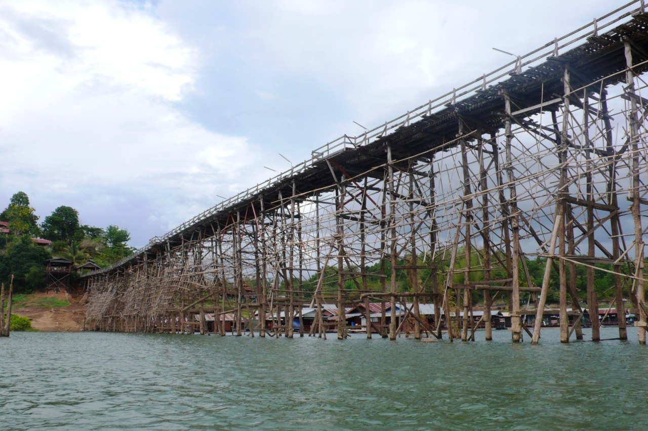 สะพานมอญ สังขละบุรี เที่ยววัดวังก์ฯ + วิถีมอญ