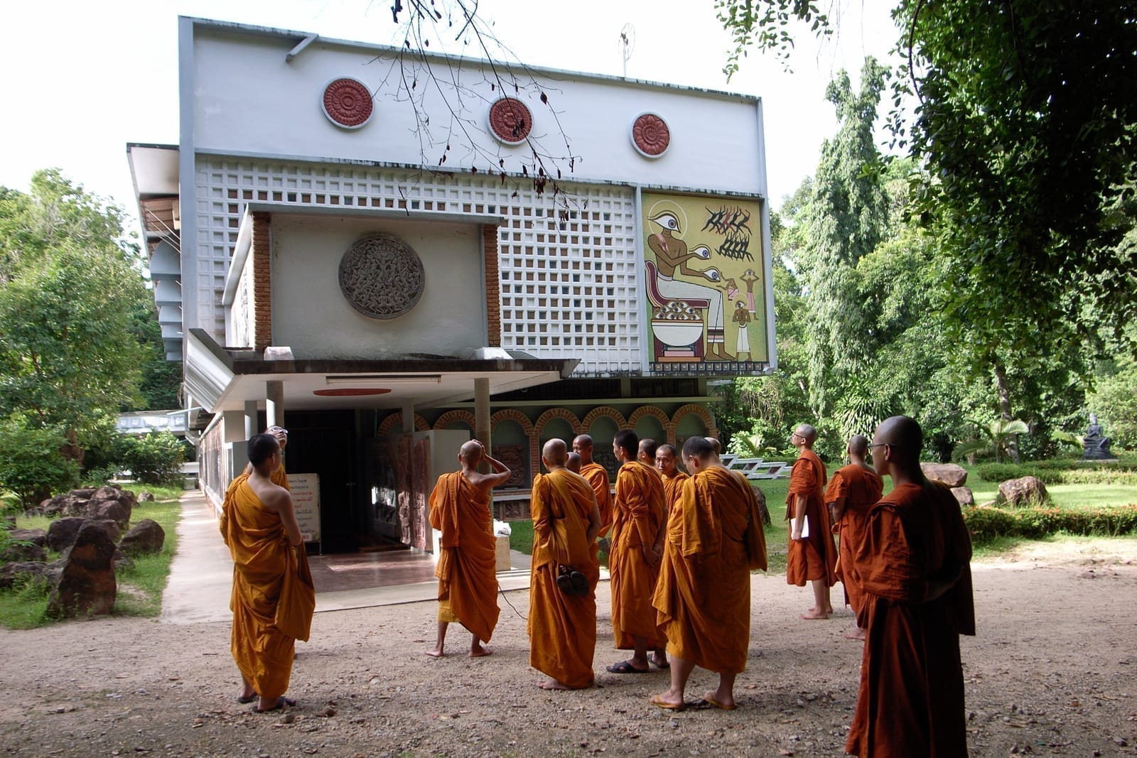 สวนโมกขพลาราม ไชยา โรงมหรสพทางวิญญาณ + ปริศนาธรรม