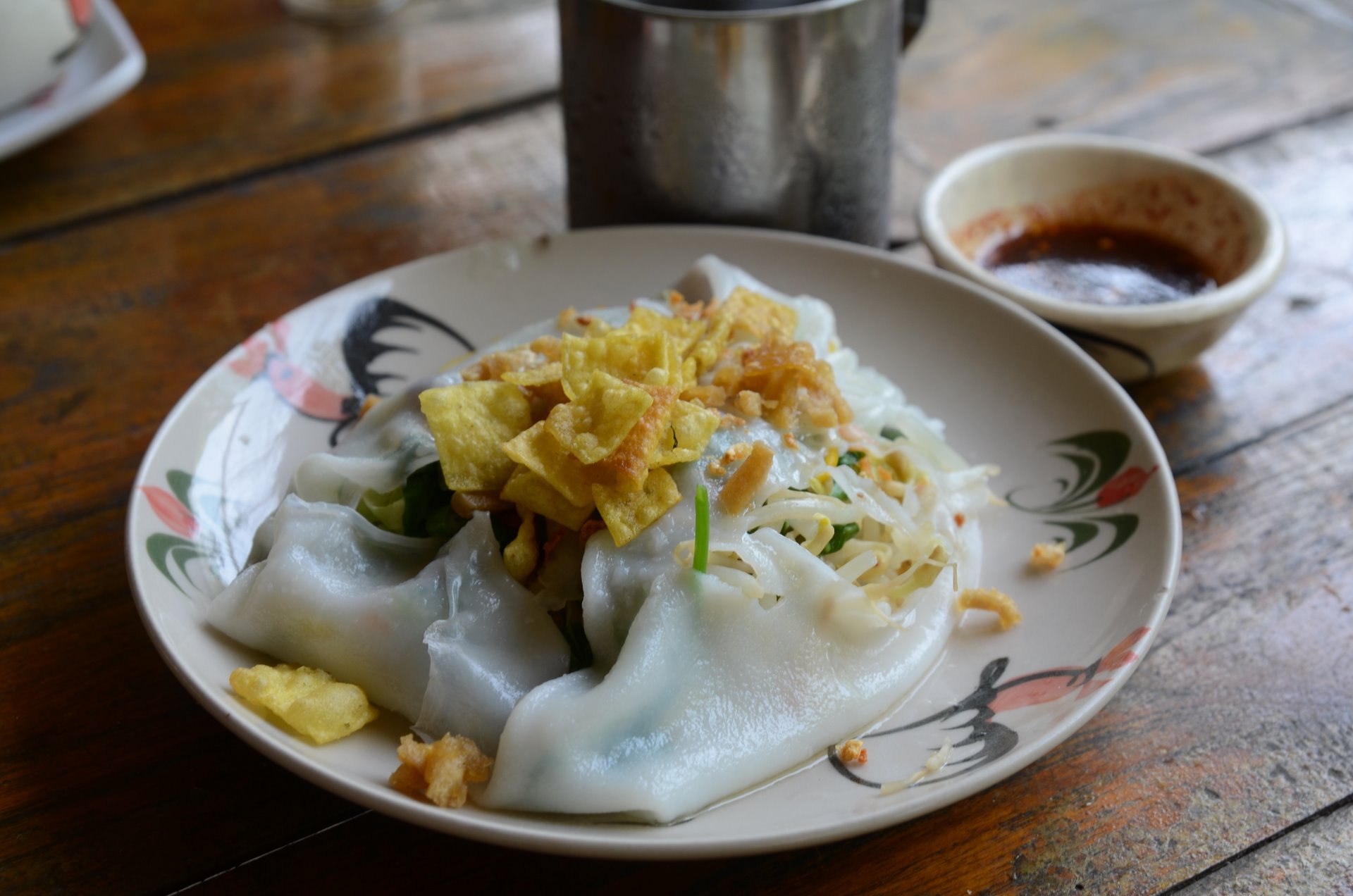 ของกินเมืองลับแล ข้าวพันผัก หมี่พัน ร้านดั้งเดิม