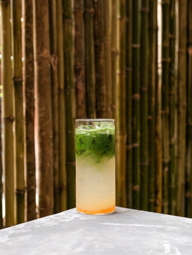 เมนูมัทฉะลาเต้ของ The Baristro (Asian Style) คาเฟ่สไตล์ญี่ปุ่นย่านหลัง มช. เชียงใหม่