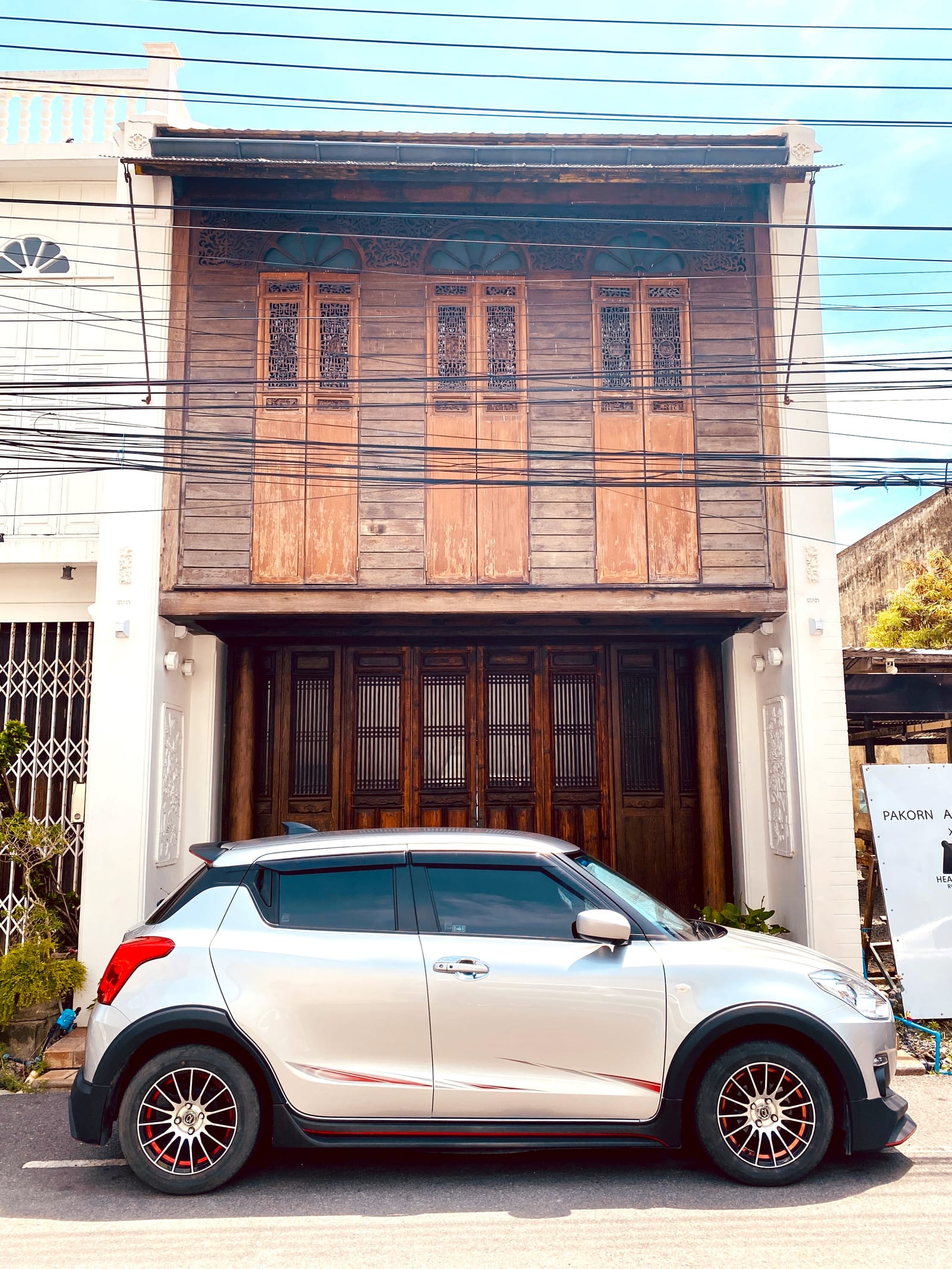 ย่านเมืองเก่าสงขลา (ถนนนางงาม-ถนนนครนอก-ถนนนครใน)