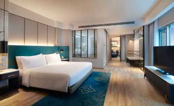 ห้องพักสไตล์ร่วมสมัยของ Amari Bangkok วิวเมืองกรุงเทพ