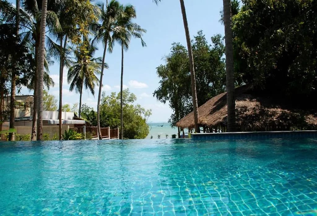The outdoor swimming pool at Anyavee Railay Resort, Railay East, Krabi