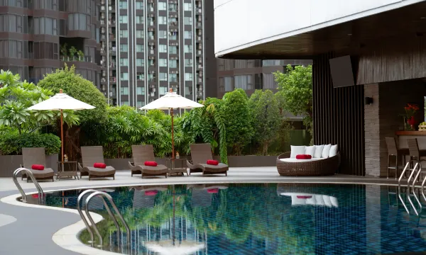Onsen and spa facilities at Avani Ratchada Bangkok — a rarity among Bangkok 4-star hotels