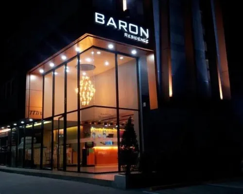 ภายนอกอาคาร Baron Residence Bangkok เซอร์วิสอพาร์ตเมนต์ 4 ดาว ซอยลาดพร้าว 130 บางกะปิ กรุงเทพ
