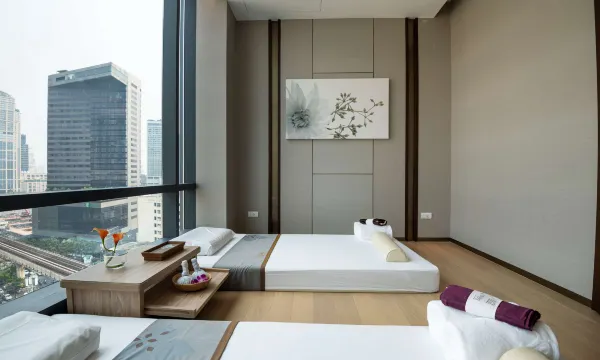 ห้องสปาและนวดผ่อนคลายของ Carlton Hotel Bangkok Sukhumvit สำหรับพักฟื้นหลังรักษา