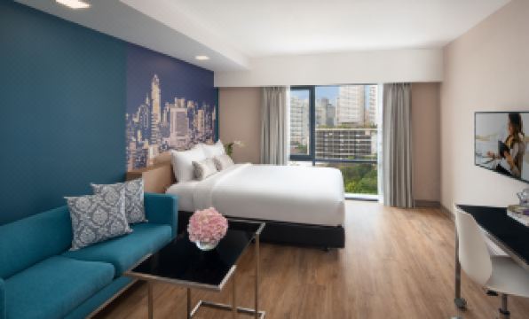 ฟิตเนสและพื้นที่ส่วนกลางของ Citadines Sukhumvit 8 Bangkok