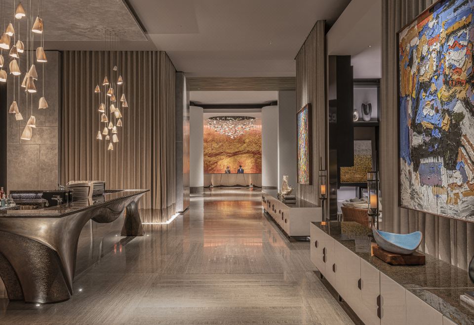 ห้องพักสไตล์ร่วมสมัยของ Four Seasons Bangkok วิวแม่น้ำเจ้าพระยา