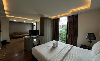 บริเวณทางเข้าและล็อบบี้ Fullrich Residence ซอยนาคนิวาส 21 กรุงเทพ