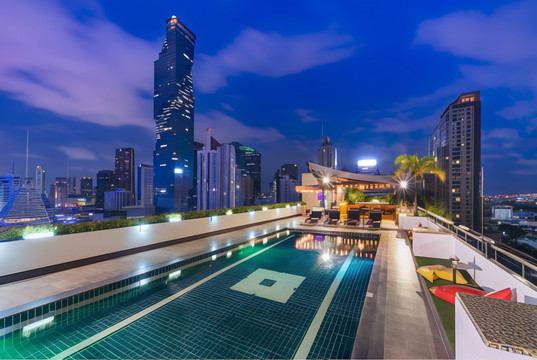 ห้องอาหาร RAMA ที่ Furama Silom Bangkok บรรยากาศดี
