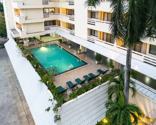 Exterior of Kantary House Hotel & Serviced Apartments in Bangkapi, Bangkok