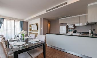 ฟิตเนสและพื้นที่ออกกำลังกาย Metropolis Suites Bangkok Tapestry Hilton