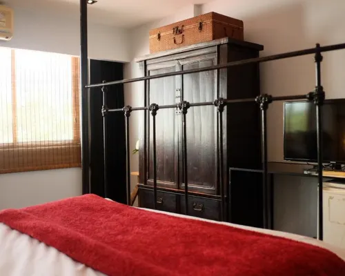Interior of P&R Residence Hotel room, Bang Rak, Charoen Krung 30 area Bangkok