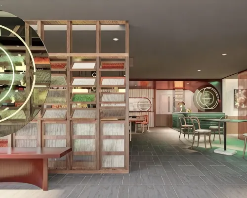 ร้านอาหาร Charlie's ภายใน Seekers Finders Rama IV Hotel