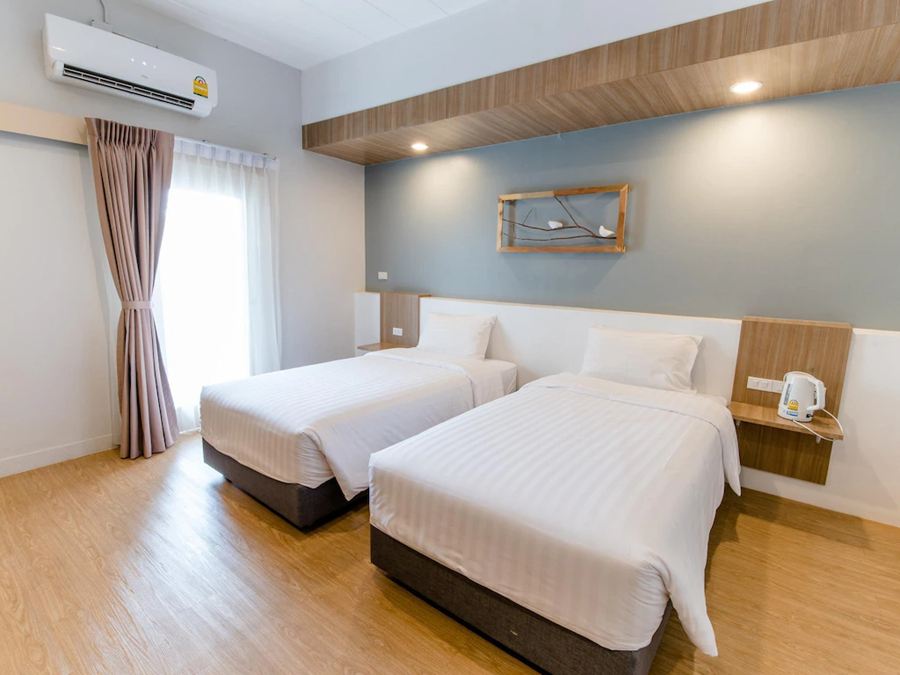 บรรยากาศห้องพัก Shade House BITEC Bangna ย่านบางนา กรุงเทพ ใกล้ไบเทค