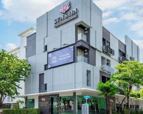 บรรยากาศร้านอาหารในโรงแรม Synsiri Ladprao 130 บางกะปิ