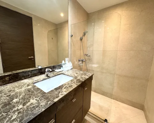 ห้องพักของ Thomson Hotels and Residences Bangna ห้องชุดสตูดิโอ ครัวพร้อมใช้งาน เครื่องซักผ้าในห้อง
