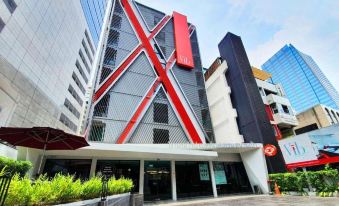 ล็อบบี้ Vib Best Western Sanam Pao Bangkok โรงแรมมิดสเกลสไตล์ทันสมัยติด BTS สนามเป้า