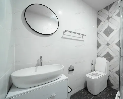 Spacious bedroom inside Yeehaa Bangsue apartment unit, Bang Sue Bangkok