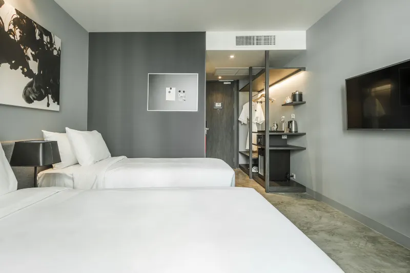 DAY LI restaurant and cafe at ZAZZ Urban Bangkok — relaxed setting for breakfast and work
