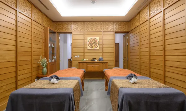 ห้องสปาและบริการนวดของโรงแรม โทนอบอุ่นผ่อนคลาย