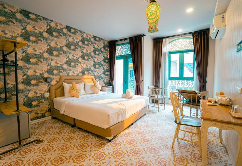 ห้องพักสไตล์ล้านนาผสมร่วมสมัยของ Si Phum Heritage Boutique โทนไม้อบอุ่น