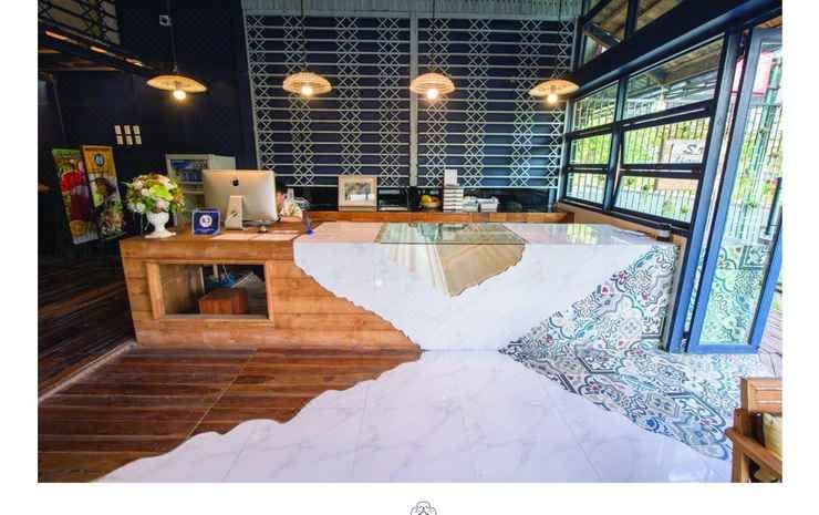 มุมระเบียงและเทอร์เรซเล็กของ Sri Chiang Yeun House มองเห็นบรรยากาศเมืองเก่า
