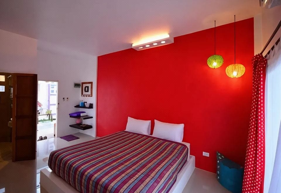 มุมตกแต่งสีสันสดใสสไตล์น่ารักของ Na-Rak-O Resort เชียงราย