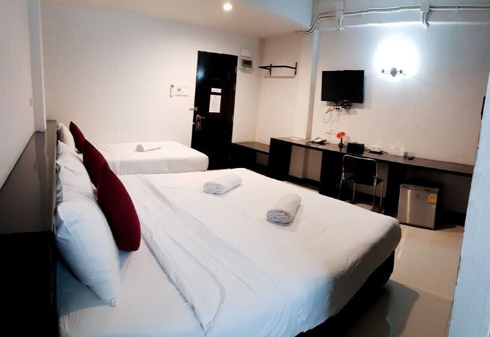 ห้องพักของ B-Black Residence ชลบุรี ตกแต่งเรียบง่ายสะอาดตา อาคารใหม่