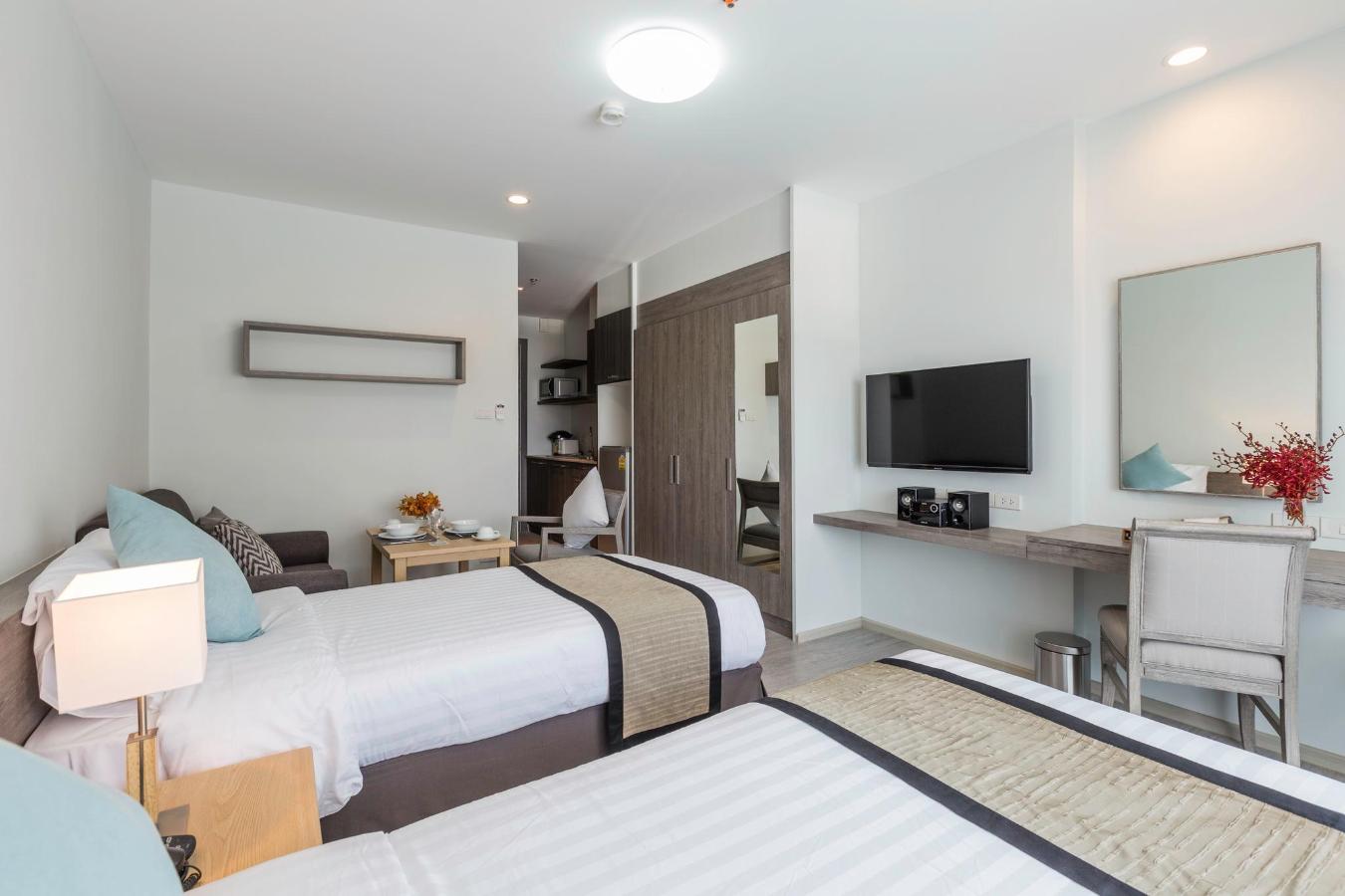 ล็อบบี้และพื้นที่ส่วนกลางของ Kameo Hotel Amata Bangpakong ย่านอมตะนคร ชลบุรี โทนเรียบหรู