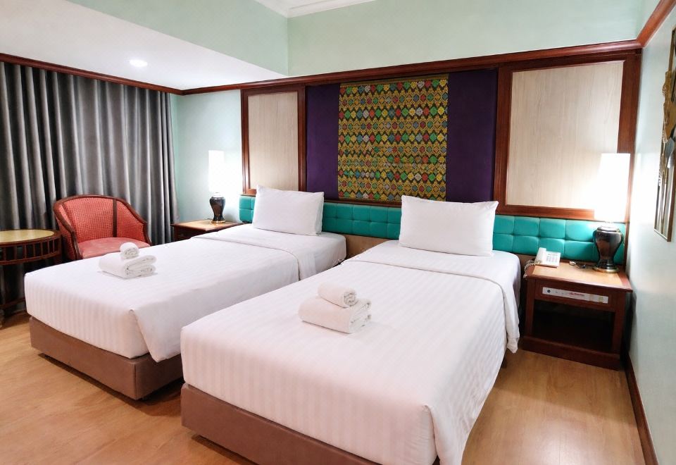 ล็อบบี้และพื้นที่ส่วนกลางของ Asian Hotel หาดใหญ่