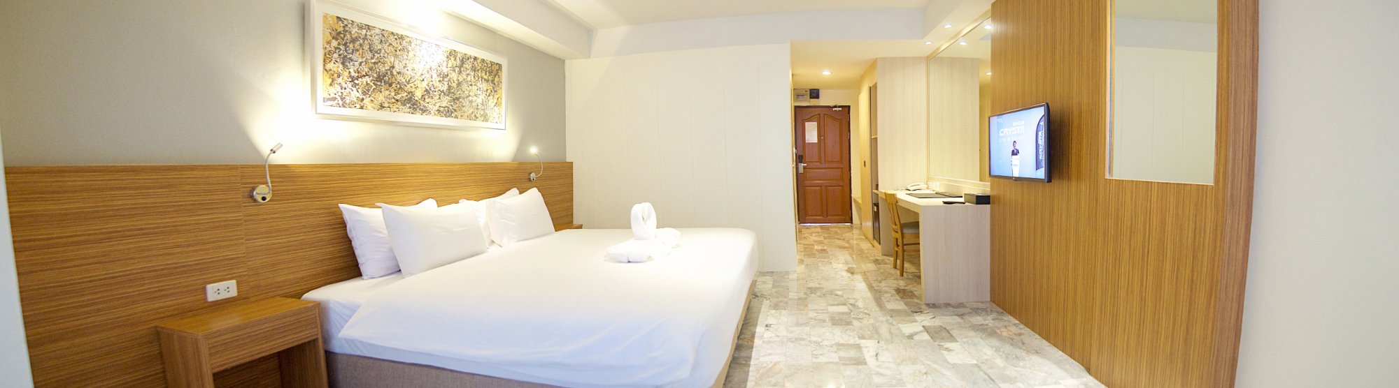 ห้องพักสวีท Superior King Room ของ Jolly Suites & Spa Thaphra กรุงเทพฯ ย่านตลาดพลู