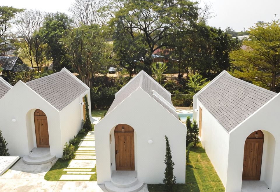ห้องพักดีไซน์ทันสมัยของ La Kana Boutique Villa เตียงนุ่ม โทนอบอุ่น