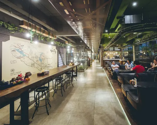 คาเฟ่ WesTory ในตัวโพชเทล บรรยากาศอบอุ่นตกแต่งธีมการเดินทางด้วยรถไฟ
