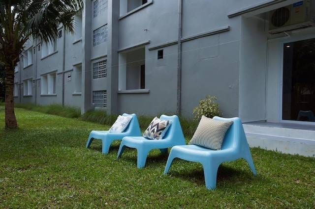 The surroundings of The Habitat Hostel in the Chai Chet area near Klong Prao Beach, Koh Chang