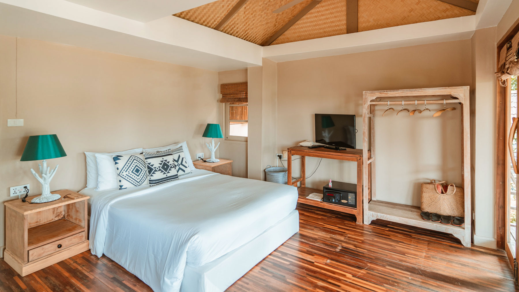 Superior Seaview Villa with boho woodwork and sea views at Tolani Resort Koh Kood