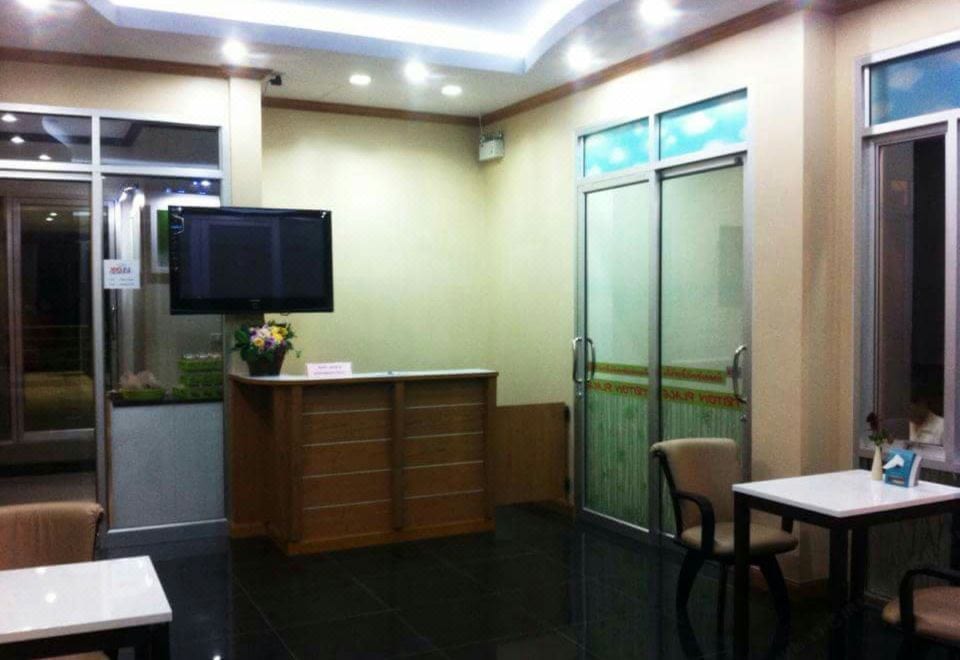 พื้นที่ส่วนกลางและสวนของโรงแรม Triton Place นครราชสีมา