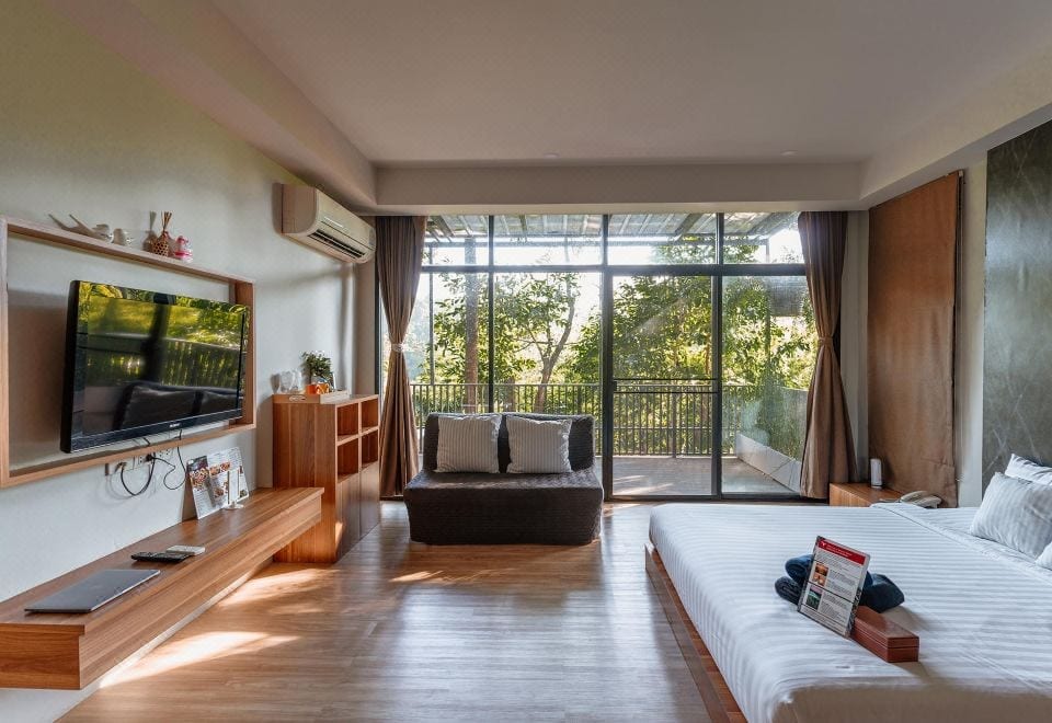 ห้องพูลวิลล่าส่วนตัวของ Veravian Resort สไตล์ Modern-Green พร้อมสระหน้าห้อง