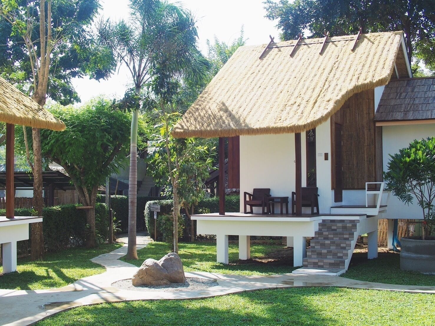 บรรยากาศโฮสเทลใจกลางเมืองปาย ใกล้ถนนคนเดิน