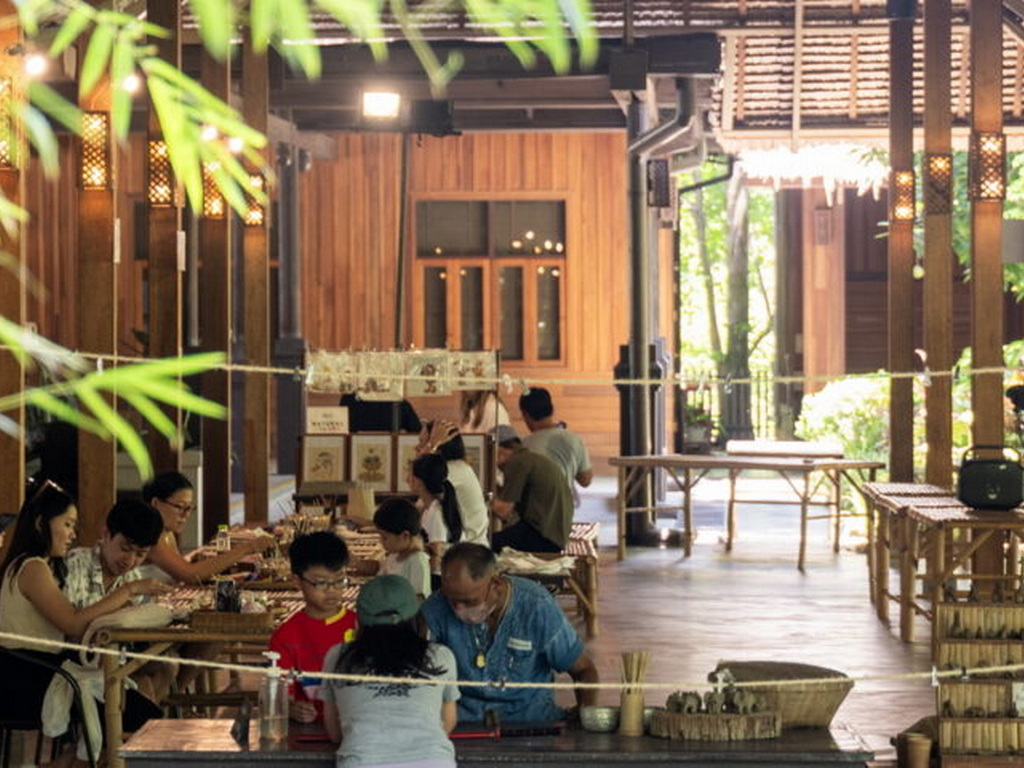 กิจกรรมและเวิร์กช็อปวิถีออร์แกนิกภายใน Sampran Riverside สามพราน