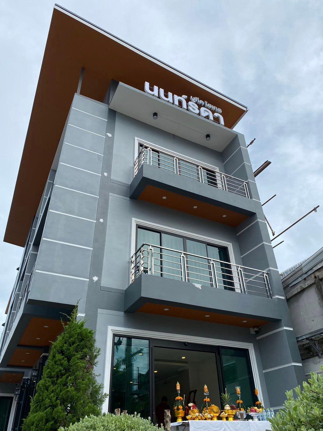มุมเมืองเก่าและถนนคนเดินริมโขงนครพนม ใกล้ที่พัก Khid Napping