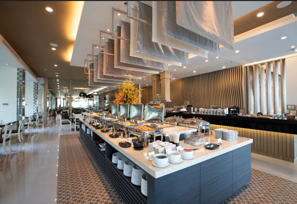 พื้นที่ส่วนกลางและห้องอาหารของโรงแรม Kantary Hotel Korat
