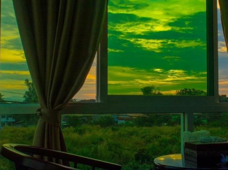 มุมนั่งเล่นและพื้นที่ส่วนกลางของ Muen Chang Nan Boutique Hotel บรรยากาศเงียบสงบ