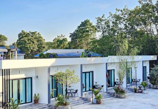 ห้องพักใหม่สะอาดของ TonLiw Hotel ต้นหลิว ตกแต่งเรียบทันสมัย